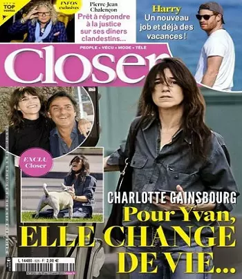 Closer N°826 Du 9 au 15 Avril 2021 [Magazines]