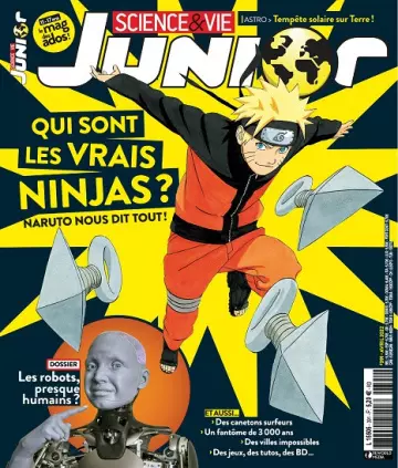 Science et Vie Junior N°391 – Avril 2022 [Magazines]