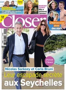 Closer France N.1021 - 3 Janvier 2025 [Magazines]