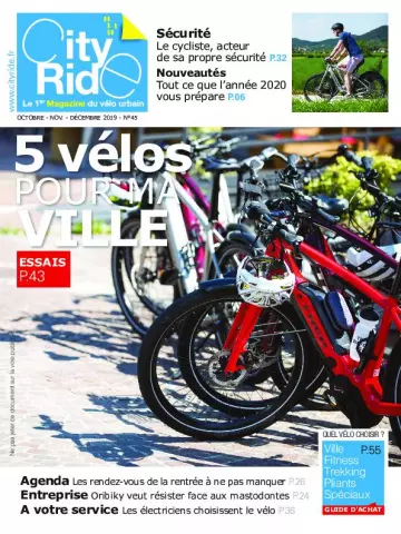 City Ride - Octobre-Décembre 2019 [Magazines]