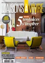 Maisons à Vivre N°27 - Juin-Juillet 2017 [Magazines]