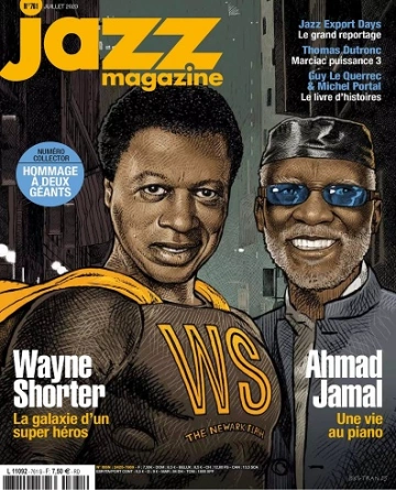 Jazz Magazine N°761 – Juillet 2023 [Magazines]