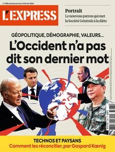 L'Express N.3788 - 8 Février 2024 [Magazines]