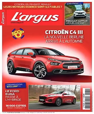 L’Argus N°4571 Du 26 Mars 2020 [Magazines]