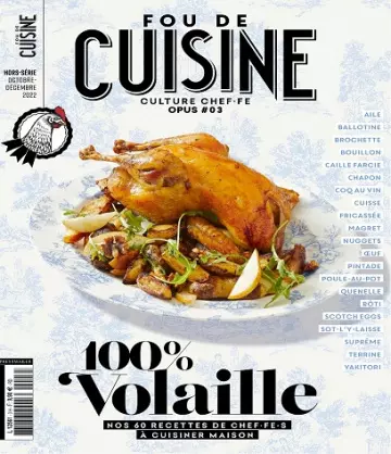 Fou De Cuisine Hors Série N°3 – Octobre-Décembre 2022  [Magazines]