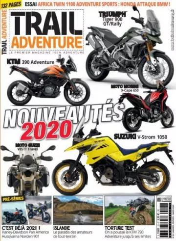 Trail Adventure - Janvier-Mars 2020 [Magazines]