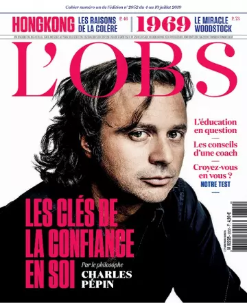 L’Obs N°2852 Du 4 au 10 Juillet 2019  [Magazines]