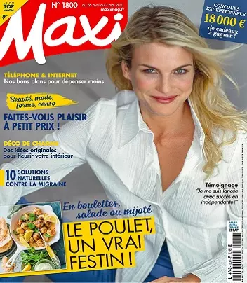 Maxi N°1800 Du 26 Avril 2021 [Magazines]