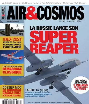 Air et Cosmos N°2725 Du 5 Mars 2021 [Magazines]