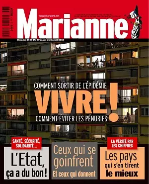 Marianne N°1202 Du 27 Mars 2020 [Magazines]