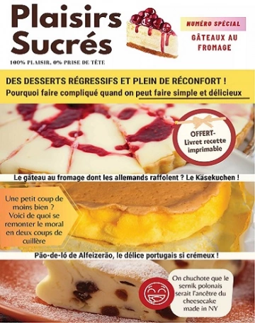 Plaisirs Sucrés N°35 – Août 2023 [Magazines]