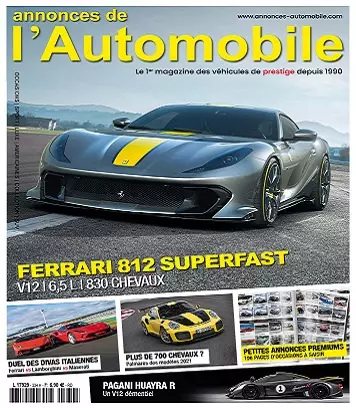 Annonces Automobile N°334 – Mai 2021  [Magazines]