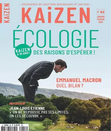 Kaizen Magazine N°60 – Janvier-Février 2022  [Magazines]