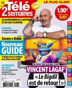 Télé 2 Semaines - 28 Décembre 2024  [Magazines]