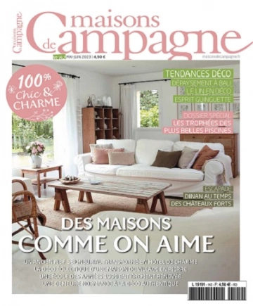 Maisons De Campagne N°142 – Mai-Juin 2023 [Magazines]