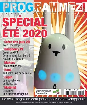 Programmez Hors Série N°1 – Juillet-Septembre 2020  [Magazines]