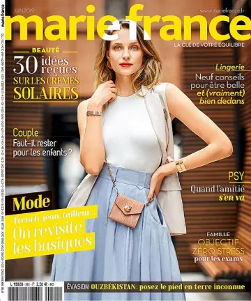 Marie France N°281 – Juin 2019 [Magazines]