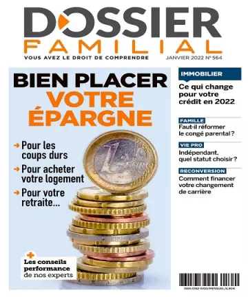 Dossier Familial N°564 – Janvier 2022 [Magazines]