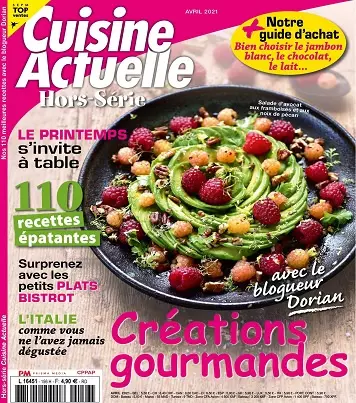 Cuisine Actuelle Hors Série N°156 – Avril 2021 [Magazines]