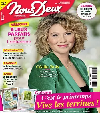 Nous Deux N°3847 Du 23 au 29 Mars 2021  [Magazines]