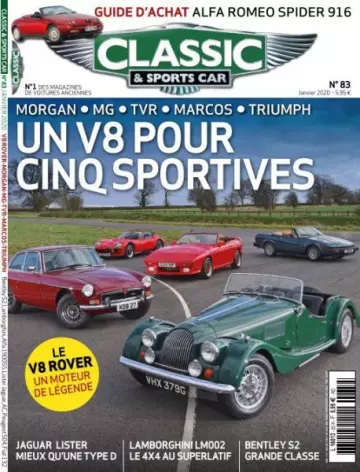 Classic & Sports Car - Janvier 2020 [Magazines]