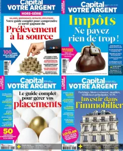 Capital Votre Argent - année complète 2019 [Magazines]