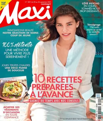 Maxi N°1821 Du 20 au 26 Septembre 2021 [Magazines]