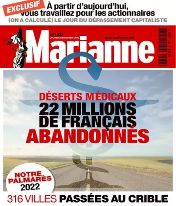 Marianne N°1332 Du 22 au 28 Septembre 2022 [Magazines]