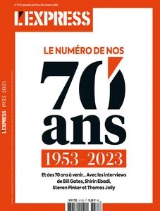 L'Express N.3772 - 19 Octobre 2023 [Magazines]