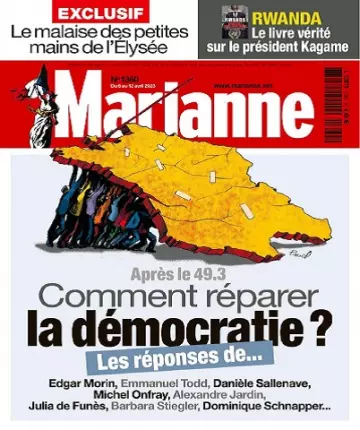 Marianne N°1360 Du 6 au 12 Avril 2023 [Magazines]