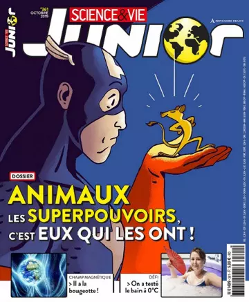 Science et Vie Junior N°361 – Octobre 2019 [Magazines]