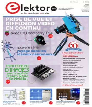 Elektor N°491 – Septembre-Octobre 2021 [Magazines]