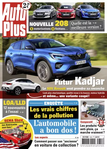 Auto Plus - 15 Novembre 2019 [Magazines]