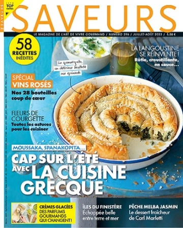 Saveurs N°296 – Juillet-Août 2023  [Magazines]