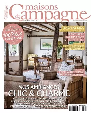 Maisons De Campagne N°123 – Mars-Avril 2020 [Magazines]