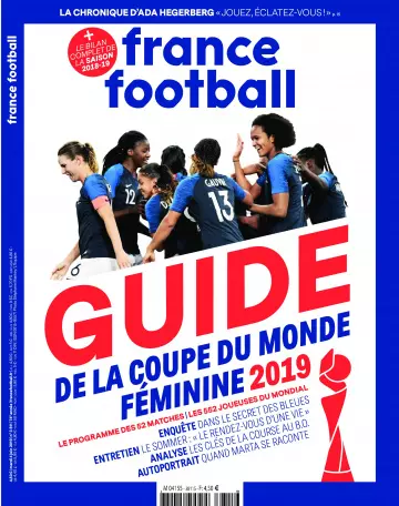 France Football - 4 Juin 2019  [Magazines]