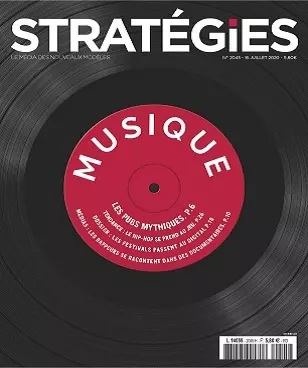 Stratégies N°2045 Du 16 Juillet 2020 [Magazines]