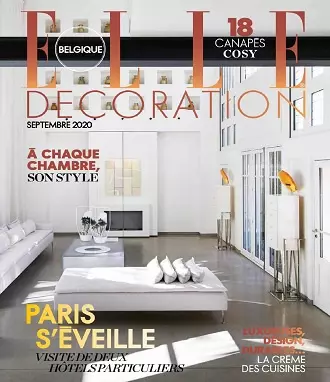 Elle Décoration Belgique – Septembre 2020  [Magazines]