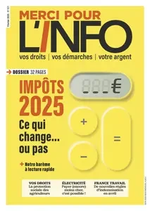 Merci Pour L'info N.601 - Février 2025 [Magazines]