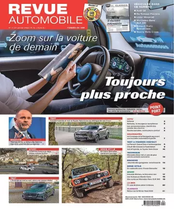 Revue Automobile N°4 Du 27 Janvier 2022 [Magazines]