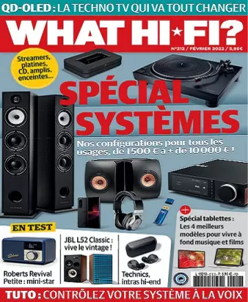 What Hi-Fi N°212 – Février 2022 [Magazines]