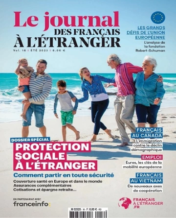 Le Journal des Français à l’étranger N°16 – Été 2023 [Magazines]