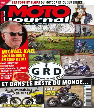 Moto Journal N°2343 Du 12 Janvier 2023 [Magazines]