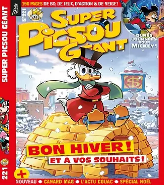 Super Picsou Géant N°221 – Décembre 2020 [Magazines]