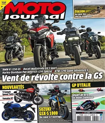 Moto Journal N°2305 Du 3 Juin 2021 [Magazines]