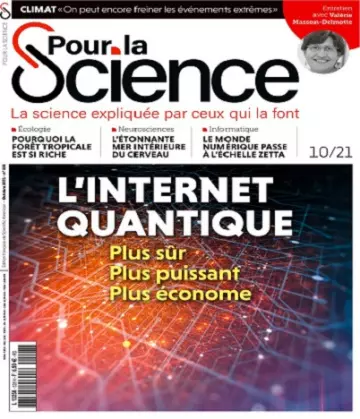 Pour La Science N°528 – Octobre 2021  [Magazines]