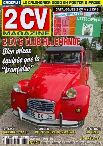 2 CV Magazine - Novembre-Décembre 2019 [Magazines]