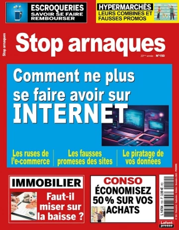 Stop Arnaques N°150 – Septembre-Novembre 2023 [Magazines]