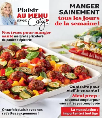 Plaisir Au Menu Avec Caty – Octobre-Décembre 2022 [Magazines]