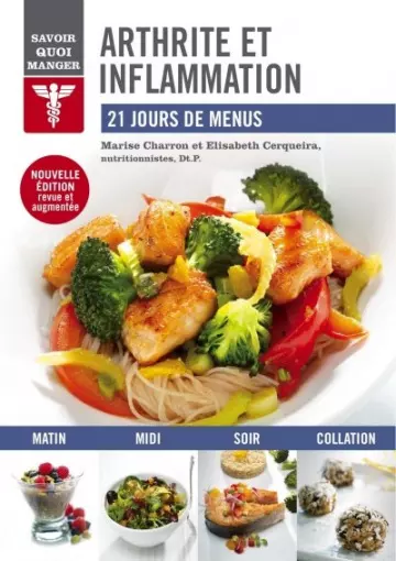 Arthrite et inflammation 21 jours de menus [Livres]